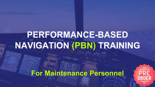 Pre-Order: Performance-Based Navigation (PBN) Training