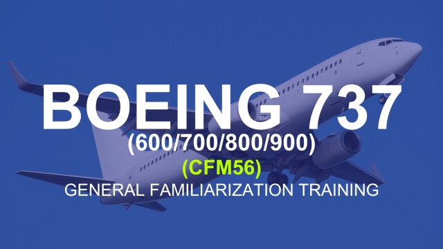 Boeing 737-600/700/800/900 (CFM56) General Familiarization Training